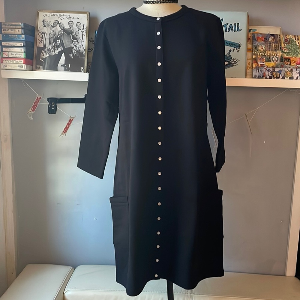 Agnes b snap cardigan dress 4